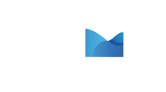 Magtech General White Logo with transparent background