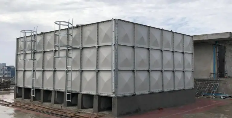 FRP Tank Installation at Olympia City Cambodia