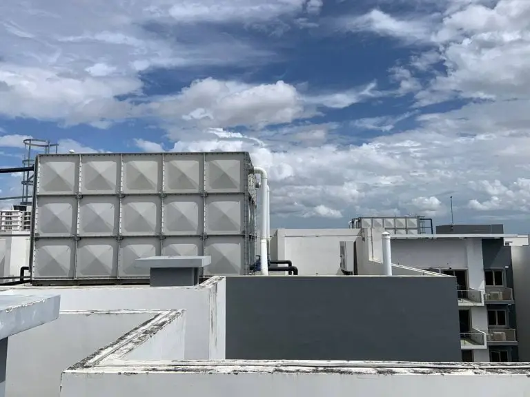 Photo of our GRP FRP water tank after 8 years - choosing the right water tank