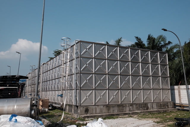 Sunnik stainless-steel water storage tank