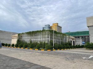 Completed FRP Water Tank at OCIC Exhibition Center