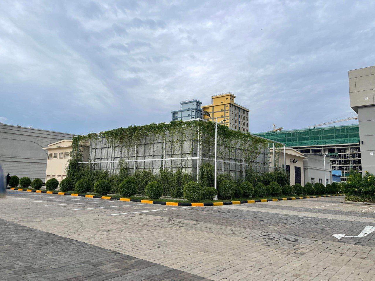 Completed FRP Water Tank at OCIC Exhibition Center