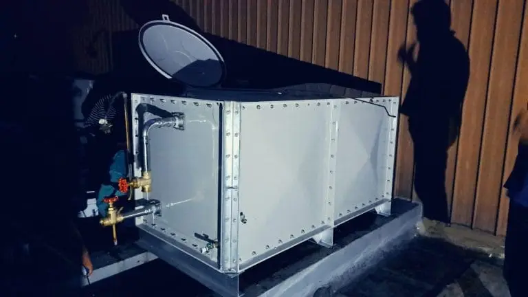 Small FRP Water Tank - Temporary Water Storage - Short-term Construction or Emergency usage
