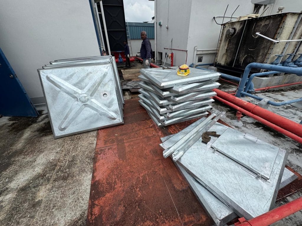 Water Tank Cover Replacement (Steel Tank)