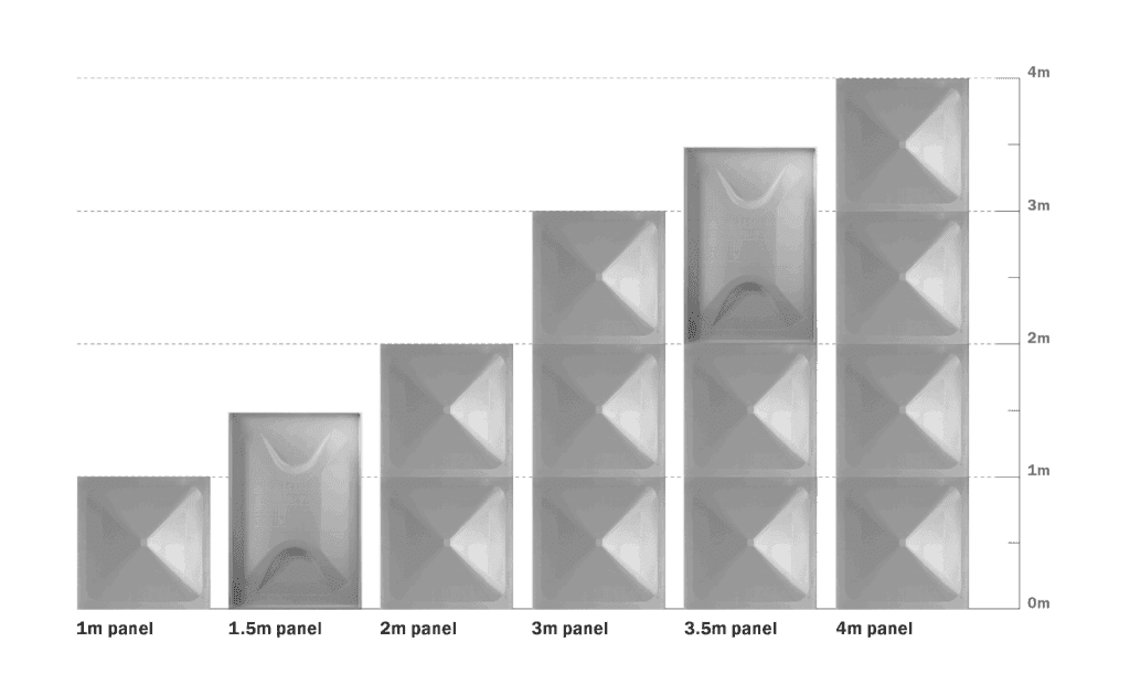 FRP/GRP panel in different sizes