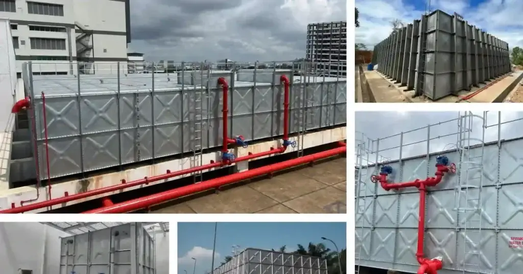 water tank projects in singapore