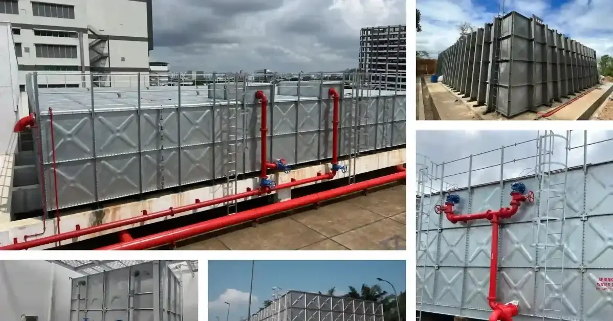 water tank projects in singapore