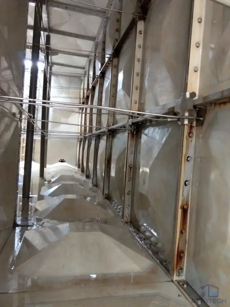 Before 2 Southbank FRP Water Tank Repair Magtech Project