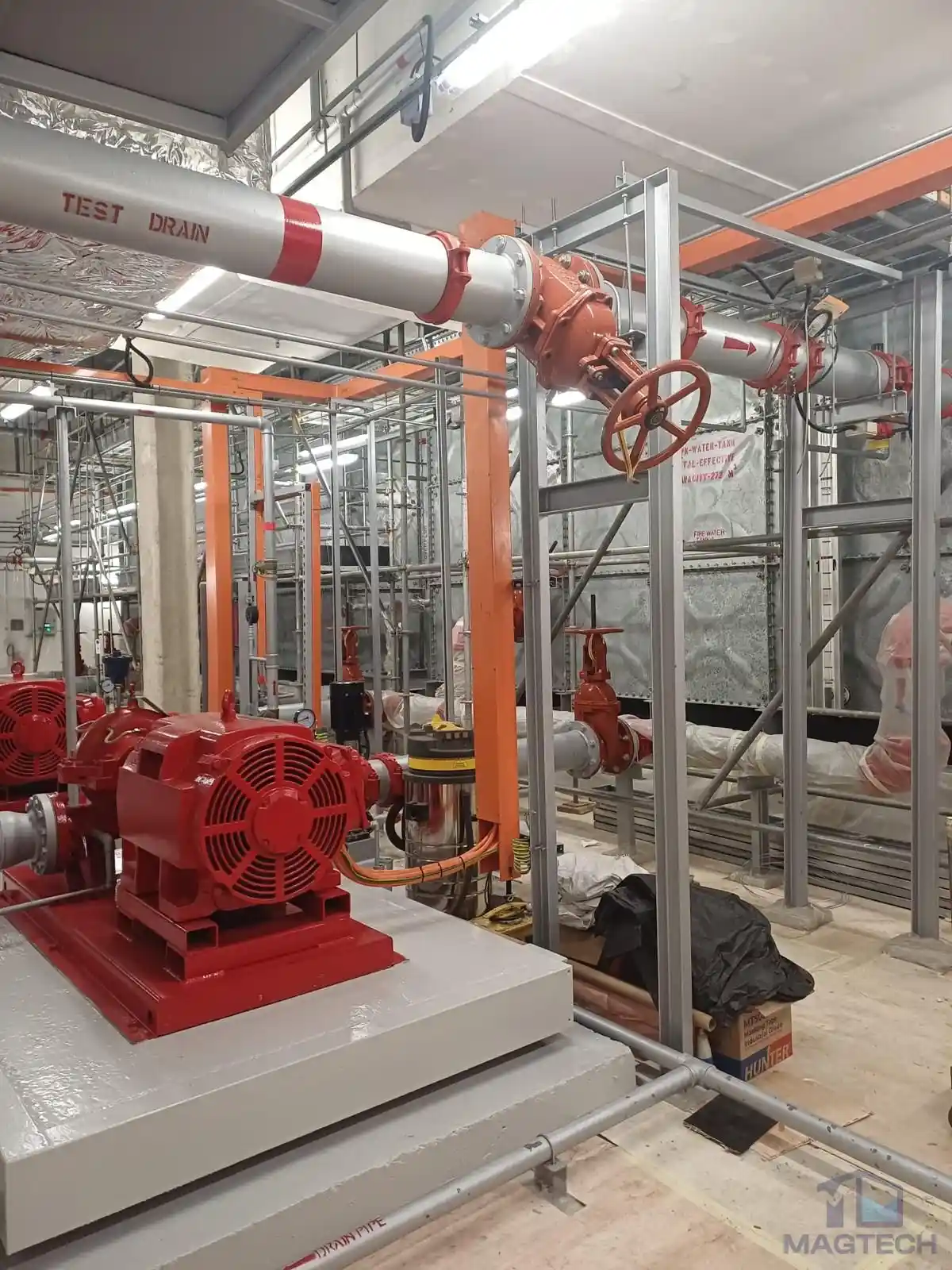Level 55M Sprinkler Water Tank Installation 1