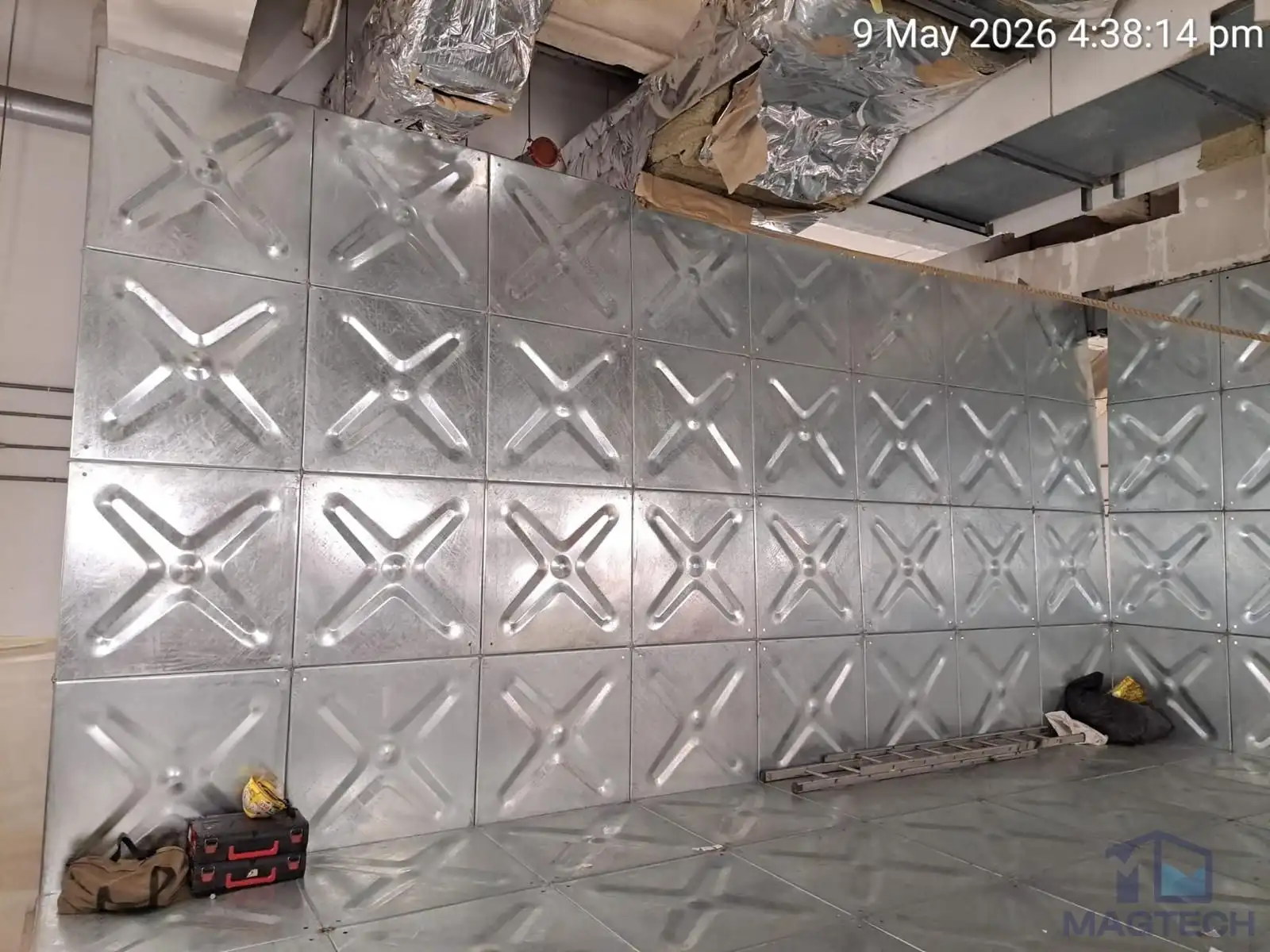 Level 55M Sprinkler Water Tank Installation 2
