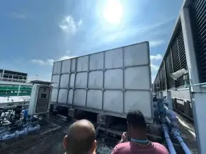 Water Tank Leakage at Changi Hospital